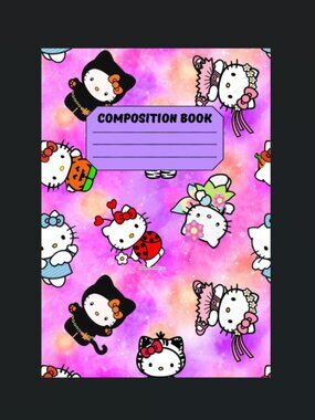 Custom Composition Book & Mini Notebooks, Handmade, Famous Cat in Costumes